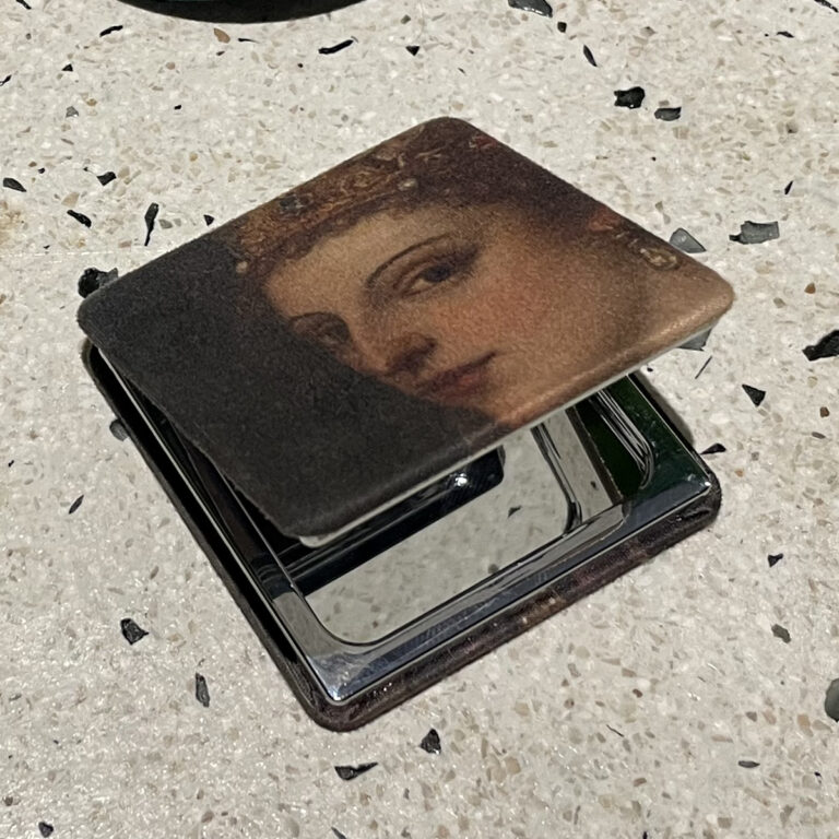 Pocket mirror -Caterina Cornaro