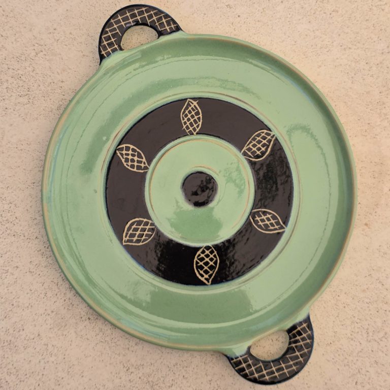 Ceramic plate